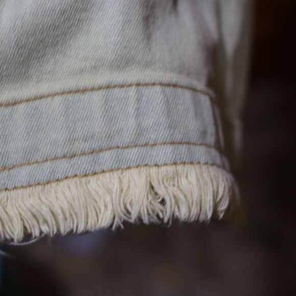 Spanner Vintage 90s/Y2K Ombré Denim Jacket & Flare Jeans Coordinated Set - Picture 8 of 16